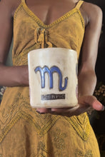 Load image into Gallery viewer, Handmade Ceramic Scorpio Mug by Mara Mexico 16oz | The Ladyship&#39;s Bazaar
