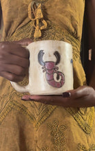 Lade das Bild in den Galerie-Viewer, Handmade Ceramic Scorpio Mug by Mara Mexico 16oz | The Ladyship&#39;s Bazaar
